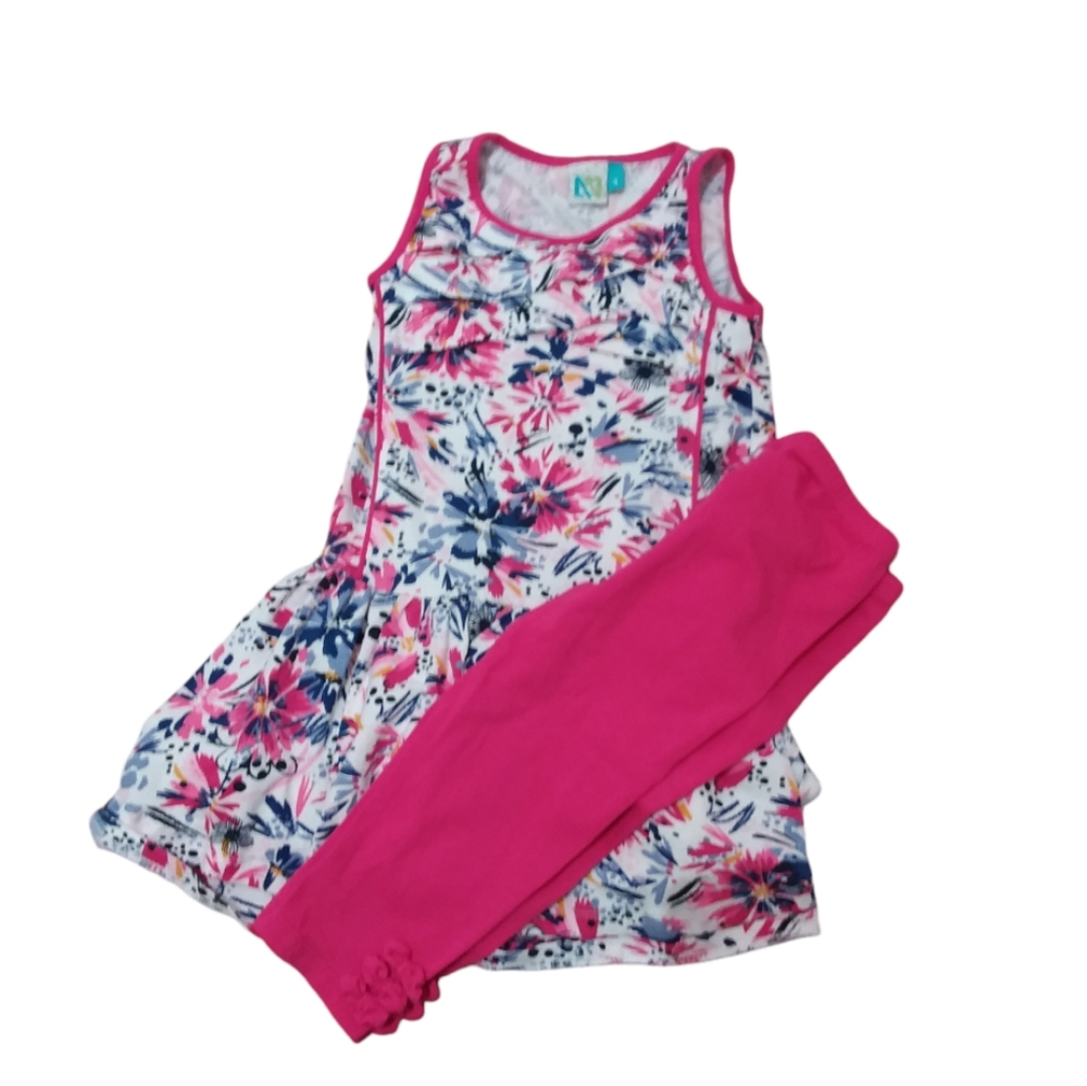 NANO Girls Matching Capris Set